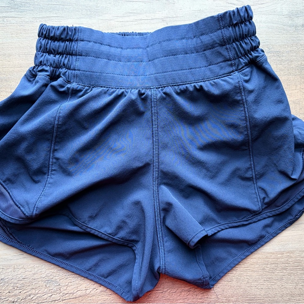 lululemon athletica Navy High-Rise Athletic Shorts
